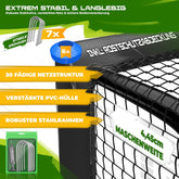 Voetbaldoel - Stalen Frame - 240x160cm - Antraciet - KESSER®